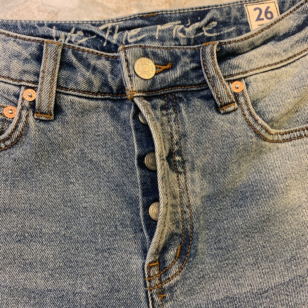 Free people Bermuda shorts pacific blue wash - Picture 5 of 6
